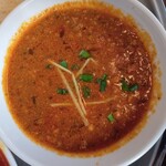 INDUS kawasaki - キーマチキンコルマカレー（挽肉のラムとチキン）