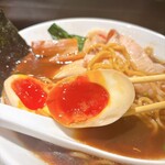 拉麺 生姜と肉 - 