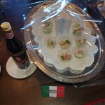 レストラン ヴァロリス - 魚のカルパッチョ　バルサミコソース