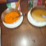 レストラン ヴァロリス - ドレッシング　ぼけてしまった