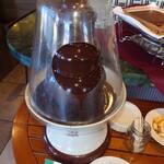 レストラン ヴァロリス - チョコレートファウンテン