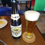 レストラン ヴァロリス - 別注文の中瓶ビール