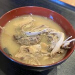 埼玉漁港 海鮮食堂 そうま水産 - あら汁も美味✨