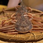 鮨 三心 - 急に出回るようになったオオズワイガニ(^○^)たぶん来年から値段上がるやろうね(⌒-⌒; )