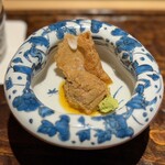 鮨 三心 - これ、ずっとチミチミ食べてた笑