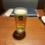 すし土風炉 - 生ビール