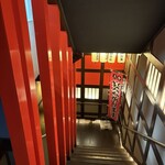 すし土風炉 - 階段