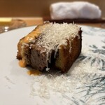 銀座 大石 - 牛肉、玉ねぎのサンドイッチ