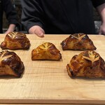 銀座 大石 - トリュフ、キャビアのパイ包み焼き