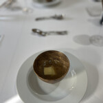 ウシマル - 真鴨のスープ　孟宗竹の炭火焼き