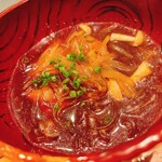 厨 花膳 - かもと野菜のくずきり煮