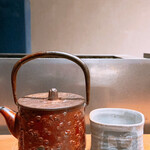 手打ち蕎麦 たがた - そば湯