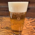 TAKOBIVA - 生ビール　650円