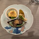 季肴 からはし - 左上の何とか菜が美味しかったです