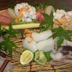 迦陵 - お造り 活けとり貝が最高！