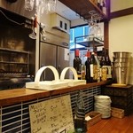 和牛＆Seafood　Micio（ミーチョ） - カウンターの前菜4種盛の器