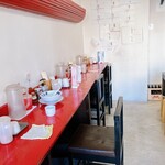 長浜ラーメン くにえぃ たま屋 - 店内　※カウンター席