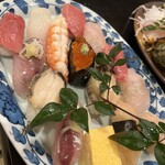 蕎麦処 葉山 鰹  - 天然地魚おまかせにぎり