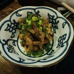 ばんや - 絶品のイカの肝和え