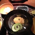 天ぷら 元吉 - 鱧のお吸い物 Ｈ26.6