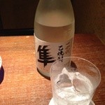 天ぷら 元吉 - 焼酎 十四代 隼 Ｈ26.6