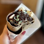 カフェ ボブズ クレープ - 料理写真:チョコミントバナナクレープ