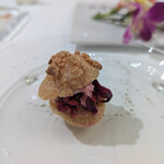 ウシマル - 茶菓子　シュークリーム