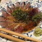 博多ほたる 西中洲本店 - （２）【お造り】　ほたる名物　ごまさば