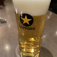 清江苑 池袋西口本店 - 例によって？！ランチもビールで喉とお腹のウォーミングアップ….ww