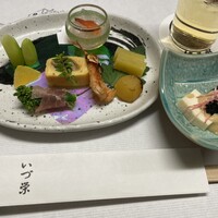 鰻割烹 伊豆栄 不忍亭 - 前菜、先付