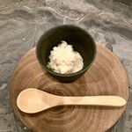 スープとカレー ボンジョルネ - ●お口直し
      ラフランスのシャーベット