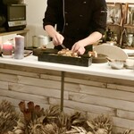 スープとカレー ボンジョルネ - アミューズ準備中