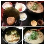 Udon kiyomoto - 白ごまうどん定食
