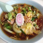 寅さんラーメン - スタミナラーメン　五目そば　餃子　2014年6月