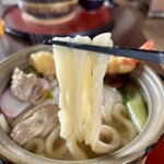 うどん工房かたつむり - 岩手県産『もち姫』のうどん