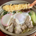 うどん工房かたつむり - 【鍋焼きうどん】