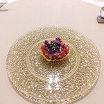 Maison DIA Mizuguchi - 【アミューズ】和歌山マグロ/西洋葱/柚子