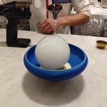 Maison DIA Mizuguchi - 【スペシャリテ】愛知美浜 名古屋コーチン卵/インカの目覚め/黒トリュフ