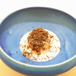 Maison DIA Mizuguchi - 【スペシャリテ】愛知美浜 名古屋コーチン卵/インカの目覚め/黒トリュフ