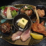 とり藤 - おばんざい７種盛り合わせ