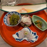 季肴 からはし - お造り色々