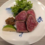 季肴 からはし - 牛タタキ