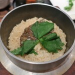 竹串 - ・「鯛釜めし(¥1518)」