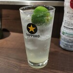 竹串 - ・「生かぼすサワー(¥550)」