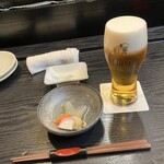 스시도코로 쿠이도우라쿠 - 생맥주와 안주
