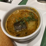 インド宮廷料理 Mashal - サンバルは割と辛め仕様