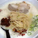 丸山製麺所 - 辛みそらーめん（麺）