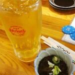 串ナカマ - さんぴんハイにもずく酢