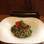 Soba Ristorante na-ru - Ｈ26.6 ジェノベーゼ風蕎麦 和風イタリアンな美味