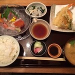 舌にお礼を言わせたい 乱 - 乱定食（上方から）